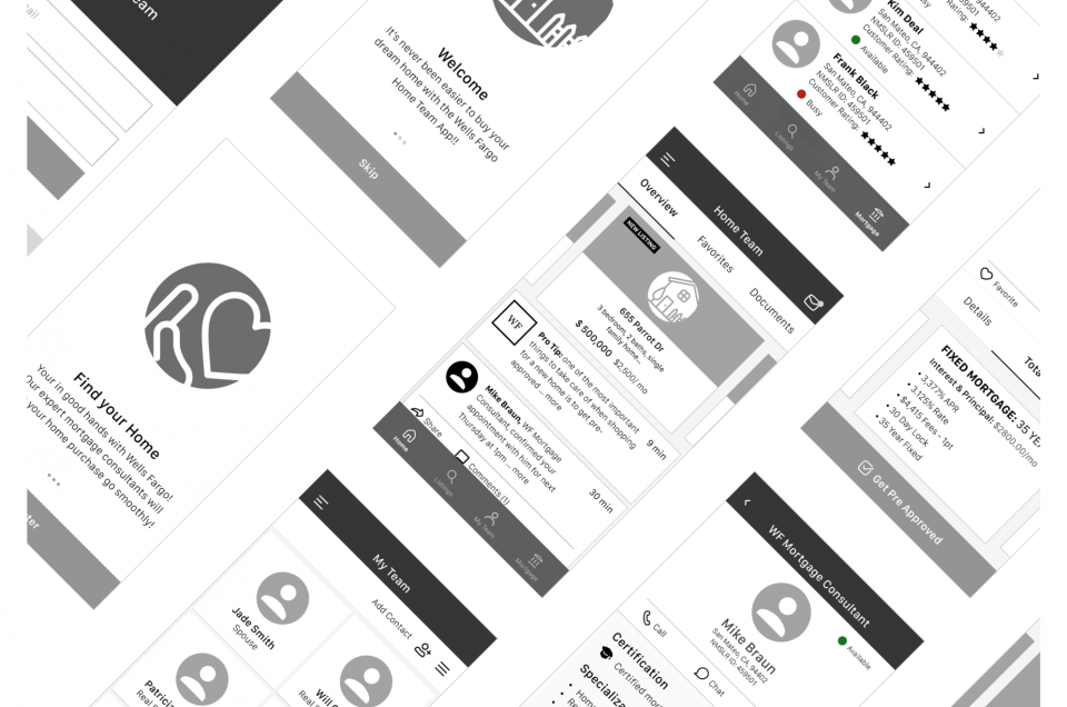 Wells Fargo Home Lending concept Invysion